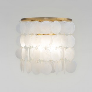 Бра Sandra 60084/2 латунь/перламутр