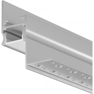 Профиль для светодиодной ленты Встраиваемый со скрытым фланцем профиль 636013