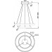 Подвесной светильник Rim MOD058PL-L55W3K