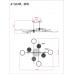 Потолочная люстра Holly A1364PL-8PB