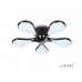 Потолочная люстра Lit FS-YYWF-006 80W CR Потолочная люстра Lit FS-YYWF-006 80W CR