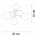 Потолочная люстра V3995-0/3PL