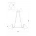Подвесная люстра Falke Market FR8001PL-05WG