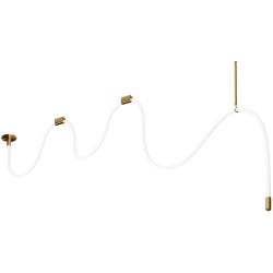 Подвесной светильник Thread 10388B Brass