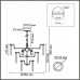 Подвесная люстра Chipsy 8320/5