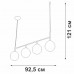 Подвесной светильник V46920-8/4S