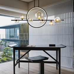 Подвесной светильник Iona-L-Halo01 ImperiumLoft