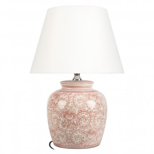 Интерьерная настольная лампа Orchid 10491T Red