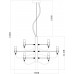 Подвесная люстра Molto 8030/17 LM-18