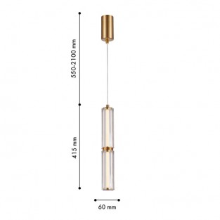 Подвесной светильник Hexagoni 4777-2P