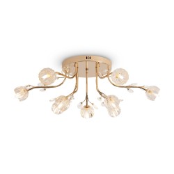 Потолочная люстра Fioress FR5571CL-09G Freya Потолочная люстра Fioress FR5571CL-09G Freya