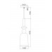 Подвесной светильник Lova FR5148PL-01CG Freya