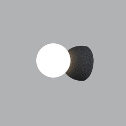 Настенный светильник Foxtrot 10695W/1-D100 BK-WH