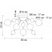 Потолочная люстра Molecule A8313PL-5GO