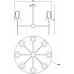 Потолочная люстра Tida FR5196PL-08CH