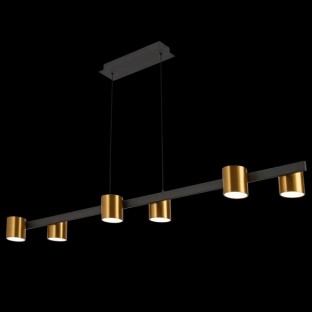 Подвесной светильник Loft Led LED LAMPS 81129/6C BRASS BLACK