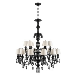 Подвесная люстра Grace 10203/12+6 Black
