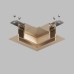 Соединитель угловой SHINE PRIME HIDE | ШАЙН ПРАЙМ ХАЙД TR4905-CP Denkirs