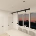 Трековый светильник SMART MOON | СМАРТ МУН DK8056-BK Denkirs