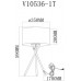 Интерьерная настольная лампа Palma V10536-1T