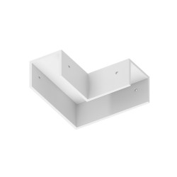 Коннектор угловой для профиля Комплектующие для уличной трековой системы Elasity IP O-TR001-AC90-W Коннектор угловой для профиля Комплектующие для уличной трековой системы Elasity IP O-TR001-AC90-W