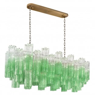 Подвесная люстра Murano 10580/1000R Clear green