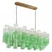 Подвесная люстра Murano 10580/1000R Clear green Подвесная люстра Murano 10580/1000R Clear green