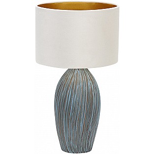 Интерьерная настольная лампа Amphora 10172/L Blue