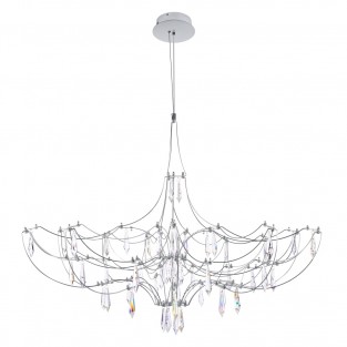 Подвесная люстра Mira 10589/900 Silver Asfour
