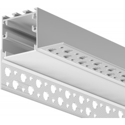 Профиль для светодиодной ленты Встраиваемый со скрытым фланцем профиль 636014