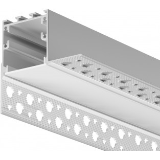 Профиль для светодиодной ленты Встраиваемый со скрытым фланцем профиль 636014