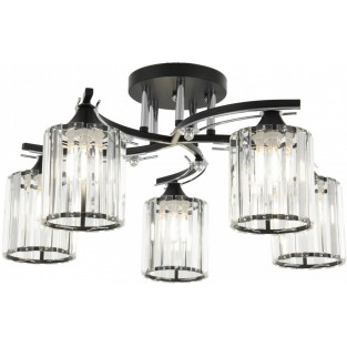 Потолочная люстра AMALFI-327103 327103/5 BK+CR