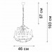 Подвесная люстра V1161-0/6