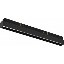 Трековый светильник Vision48/22 4822-002-L350-18W-38DG-3000K-BK