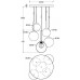 Подвесной светильник Basic form MOD521PL-05G