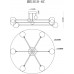 Потолочная люстра Stacy MR1010-6C