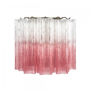 Бра Murano 10580W Clear pink
