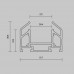 Профиль Accessories for tracks Exility TRAM034MP-212S Maytoni