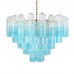 Подвесная люстра Murano 10580/800 Clear blue Подвесная люстра Murano 10580/800 Clear blue