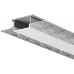 Профиль для светодиодной ленты Встраиваемый со скрытым фланцем профиль 636009