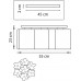 Потолочная люстра Nubi 802073