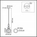 Подвесной светильник Walma 8299/1A