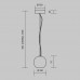 Подвесной светильник Basic Texture MOD461PL-01B