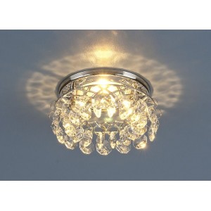 Встраиваемый точечный светильник 7070 MR16 СH/CL хром/прозрачный