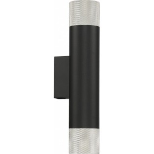 Настенный светильник Delta 2365-2 BK+SL