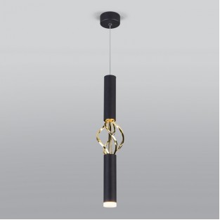 Подвесной светильник Lance 50191/1 LED черный/золото