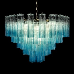Подвесная люстра Murano 10580/800 Clear blue