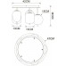 Потолочный светильник Freddie A2231PL-5PB