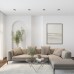 Точечный светильник FLAT | ФЛЭТ DK2091-BK Denkirs