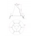 Подвесной светильник Match FR6109PL-06CH Freya